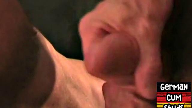 German gaydaddy barebacked after giving head