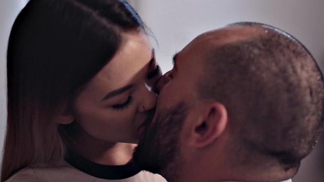 Asian petite stepdaughter with pierced nipples pussydrilled