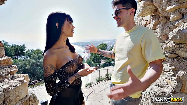 Atheana Rose Enjoys Public Anal