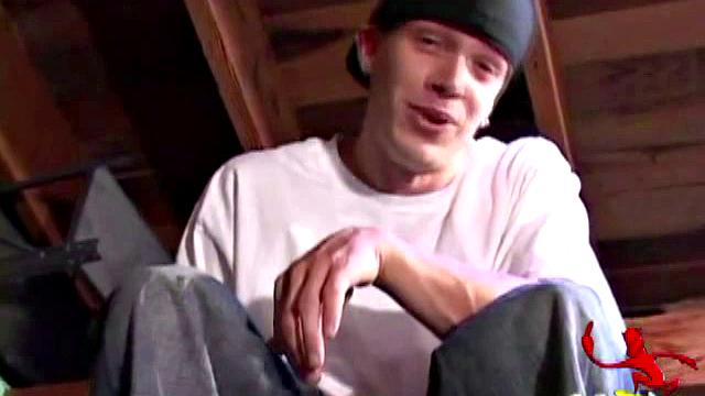 Shane Strokes His Dick