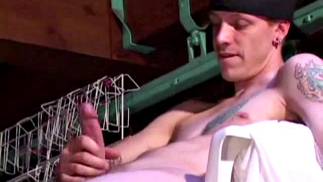 Shane Strokes His Dick