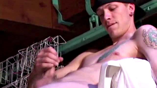 Shane Strokes His Dick