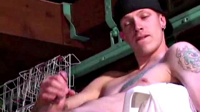 Shane Strokes His Dick