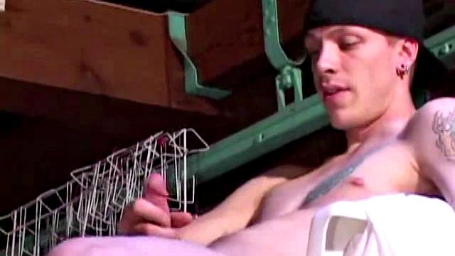 Shane Strokes His Dick