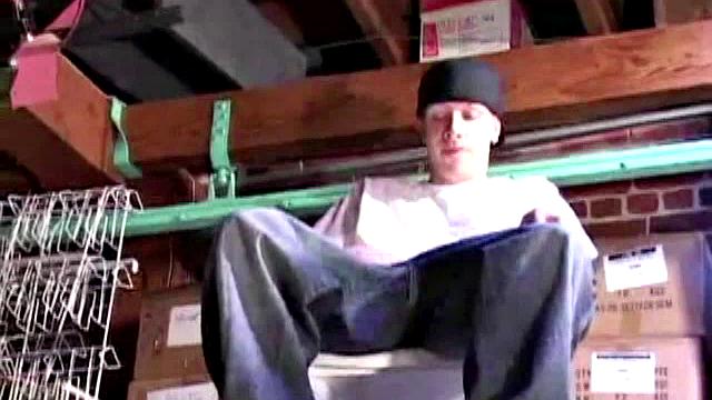 Shane Strokes His Dick