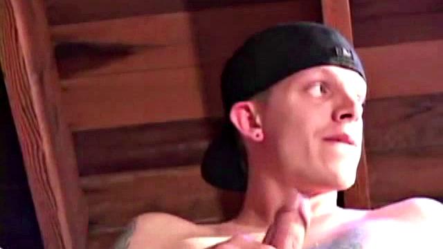 Shane Strokes His Dick