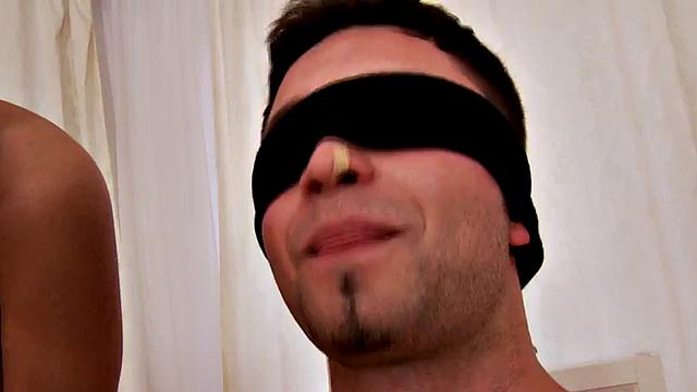 Strapon yoga dominas pegging instructor's ass