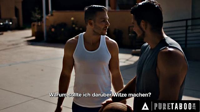PURE TABOO Stepmom Sheena Ryder Gives In To Stepson's DP Threesome Request - GERMAN SUBTITLES