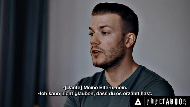 PURE TABOO Stepmom Sheena Ryder Gives In To Stepson's DP Threesome Request - GERMAN SUBTITLES