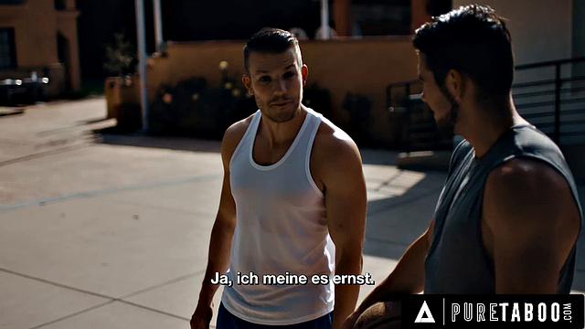 PURE TABOO: мачеха Шина Райдер поддаётся просьбе пасынка о тройном DP - немецкие субтитры