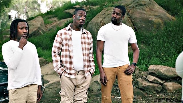 I've never been gangbanged outdoors before!