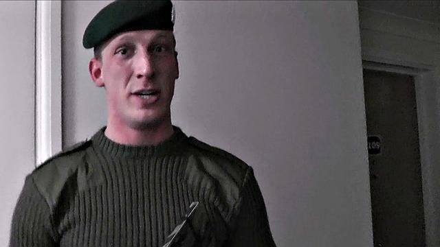 Tattooed muncher blasted with cream