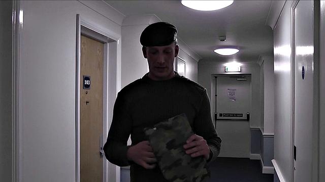 Tattooed muncher blasted with cream