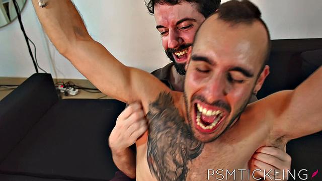 Leon's worst session yet: tickled into hysterics!