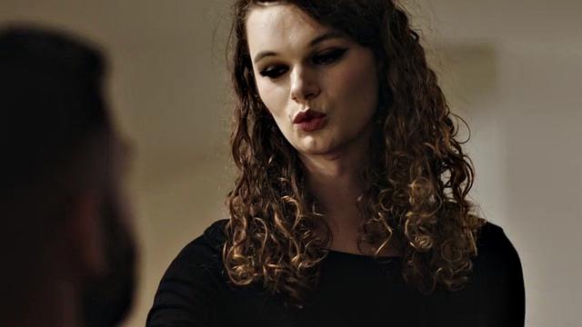 Bigass trans rimmed before sex in erotic couple