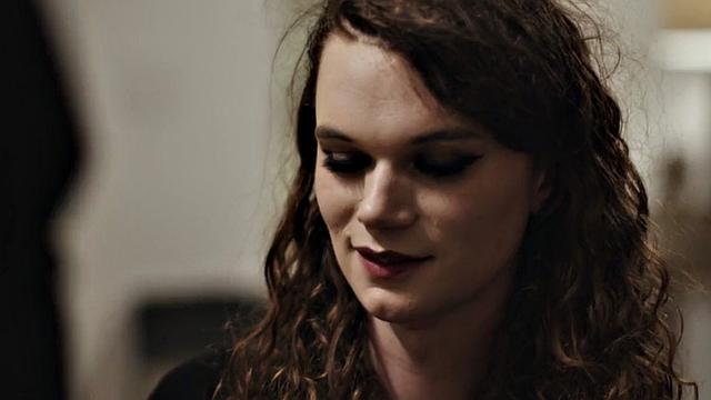 Bigass trans rimmed before sex in erotic couple