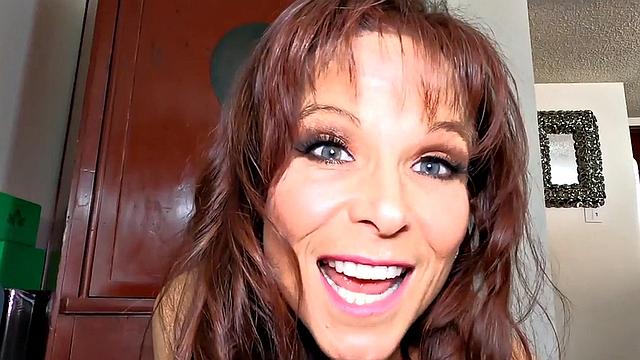 POV MILF drilled hardcore by perverted nympho