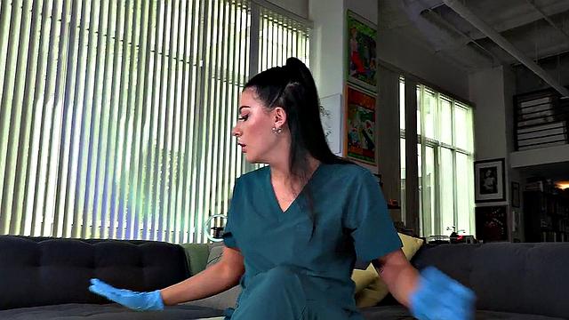 Amateur titfucks lucky lad