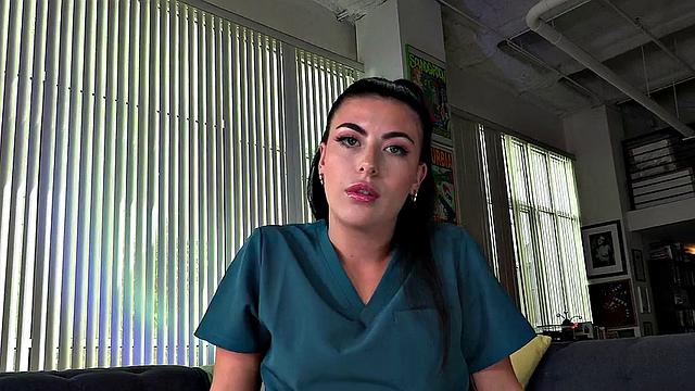 Amateur titfucks lucky lad