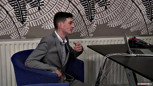 Office Dudes Bang On Desk - Reece Bentley & Scott Williams