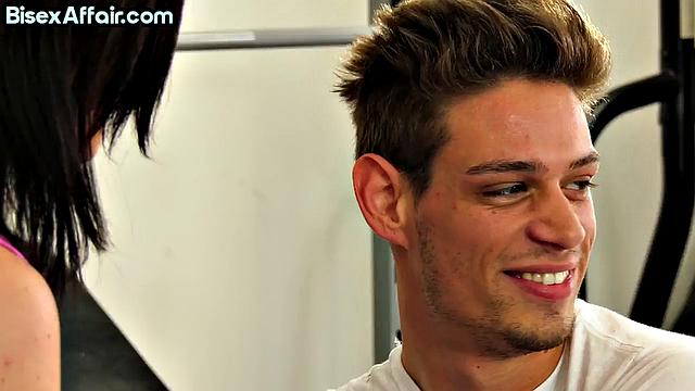 Petite cutie pussyfucked in gym