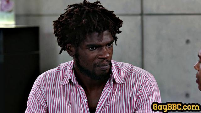 handsome hunk doggystyled by BBC admirer