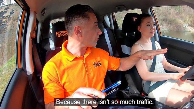 Asian car bae fucked in wet pussy by nice dick