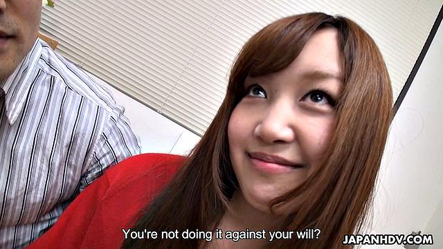 Kana Sendo and boyfriend show up and Kana gets fucked in front of him