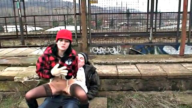 Filthy teen fucks old man