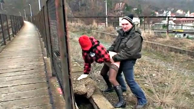 Filthy teen fucks old man