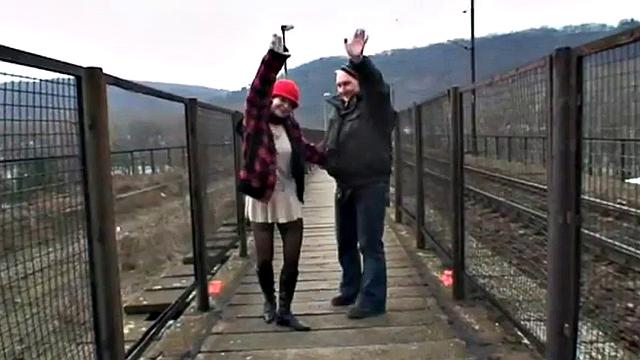 Filthy teen fucks old man