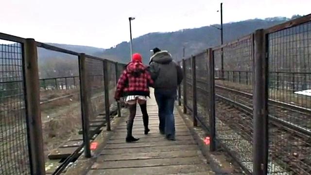 Filthy teen fucks old man