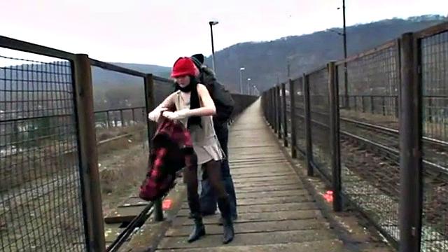 Filthy teen fucks old man