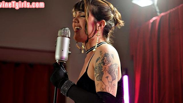 TS singer barebacked by Black dude after performance