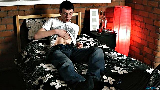 Milo Taylor gets fucked hard in his bedroom