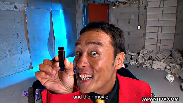 Runa Sesaki and Inspector in Sex Game