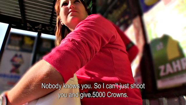 Watch this hot babe get her trimmed pussy and sneakers stuffed while sucking and fucking in POV