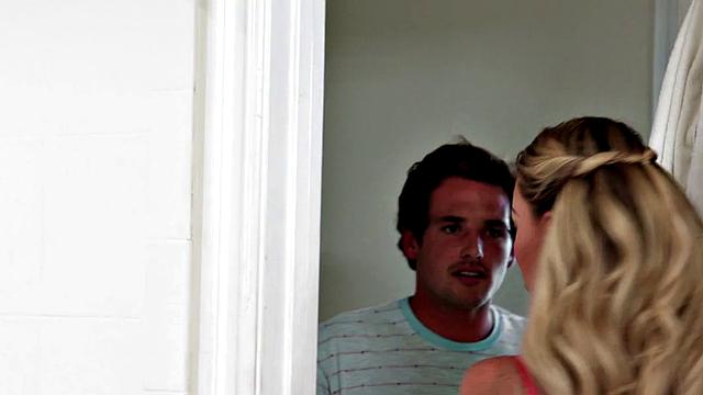 Busty WAM MILF fucked on inflatable mattress in massage