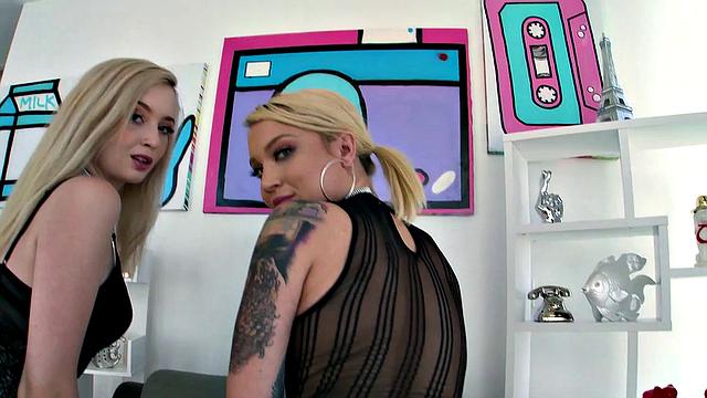 Double Anal with Lexi And Dakota