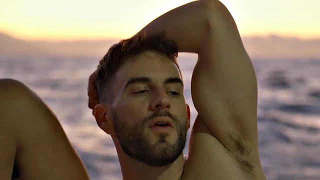 Cumloving jock fucks in stunning foursome on the boat