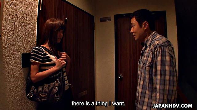 Nanako Takeuchi gets cum from student