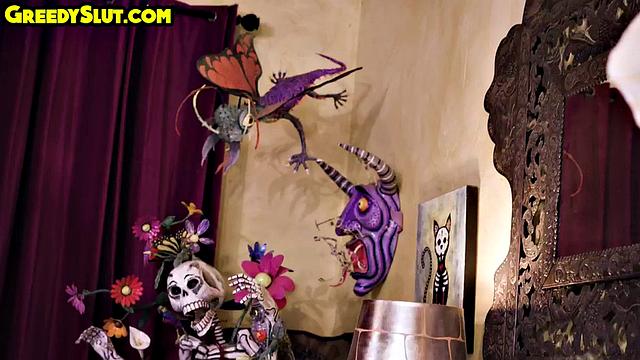 Blonde bitch fucked by BBC