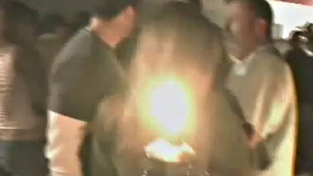 Coed Foursome Teens Go to Town