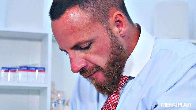 gay doctors get each other off during a steamy exam