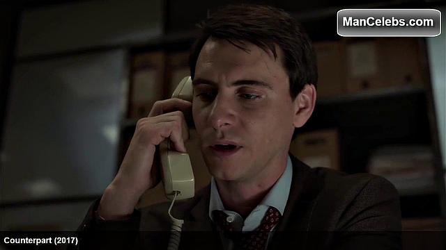 Ken Duken rubbing naked body