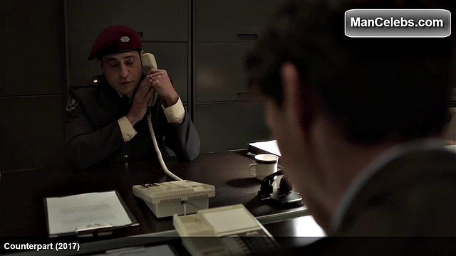 Ken Duken rubbing naked body