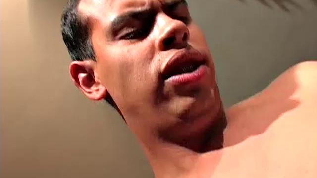 Leonardo, Tomas and Mauricio are three young Latin guys that enjoy having group sex. They think its fun to play act with all the gear as they enjoy an evening bareback sex orgy.