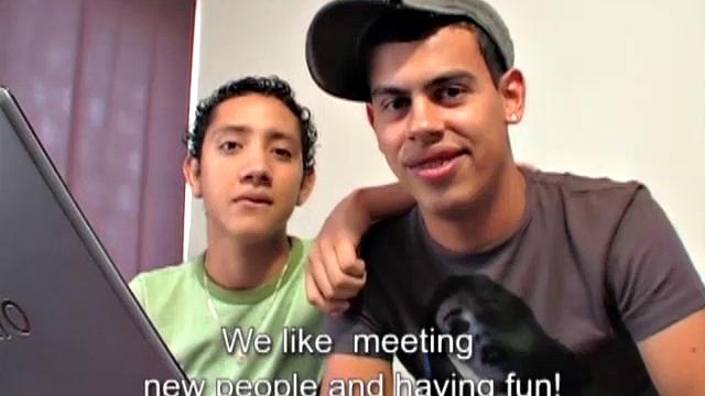 Leonardo, Tomas and Mauricio are three young Latin guys that enjoy having group sex. They think its fun to play act with all the gear as they enjoy an evening bareback sex orgy.