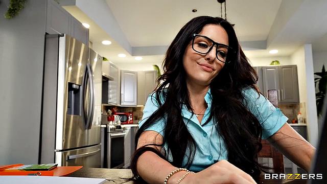 My Bro's Geeky GF Does Anal!