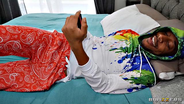 My Bro's Geeky GF Does Anal!